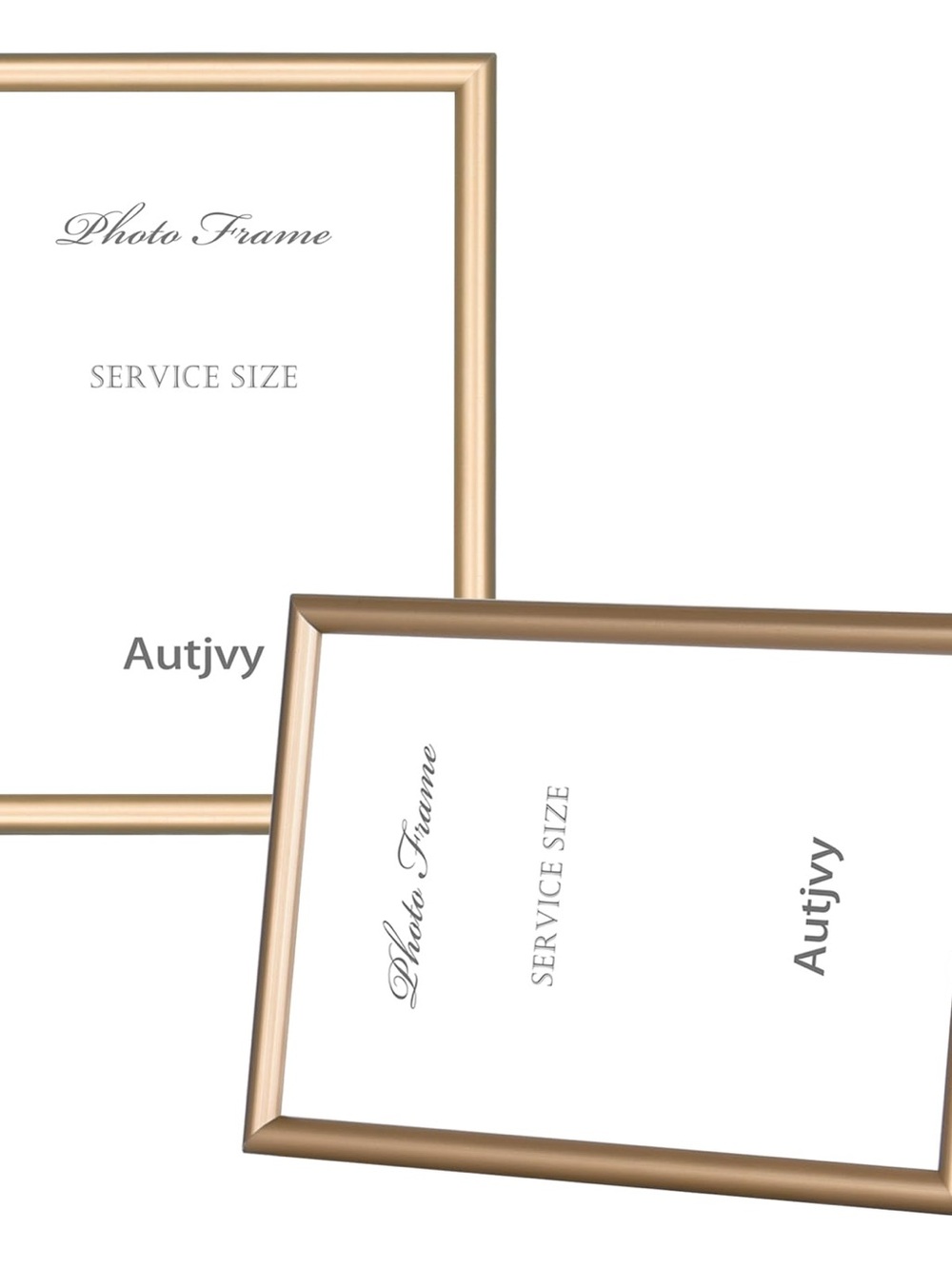 Gold Photo Frame - Sleek Metallic Home Accent